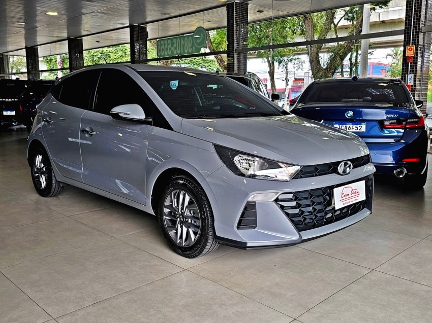 Hyundai HB20 Limited 1.0 Flex 12V Mec. na cor Cinza no Novo Hamburgo / RS - 1026406
