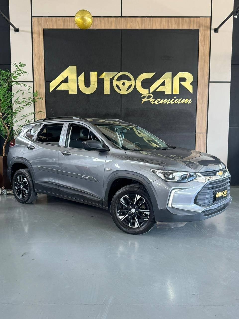 Chevrolet Tracker LT 1.0 Turbo 12V Flex Aut. na cor Cinza em Jaraguá do Sul / SC - 1026407