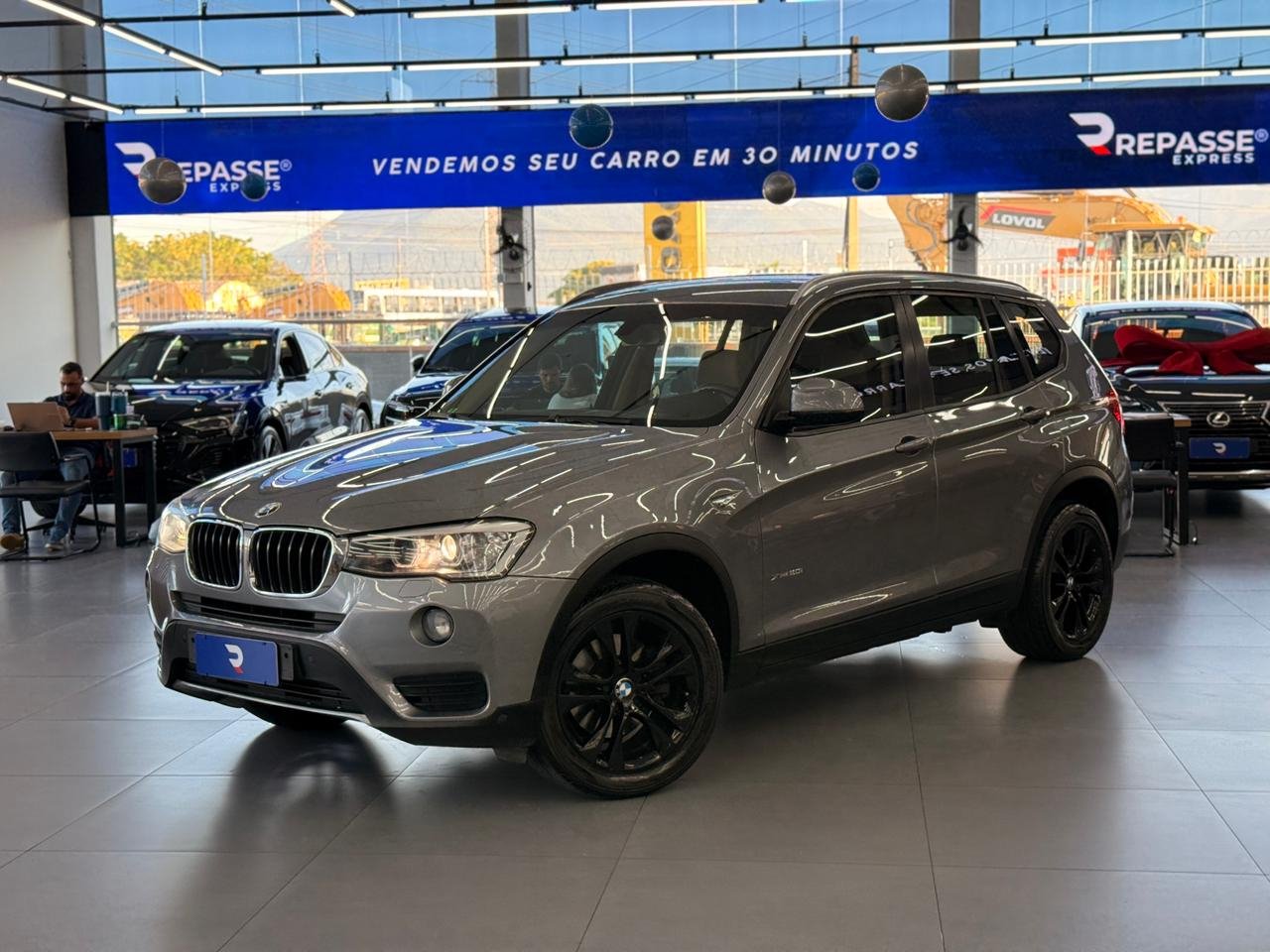 BMW X3 XDRIVE 20i 2.0/X-Line Bi-TB Flex Aut. na cor Cinza em Palhoça / SC - 1026623