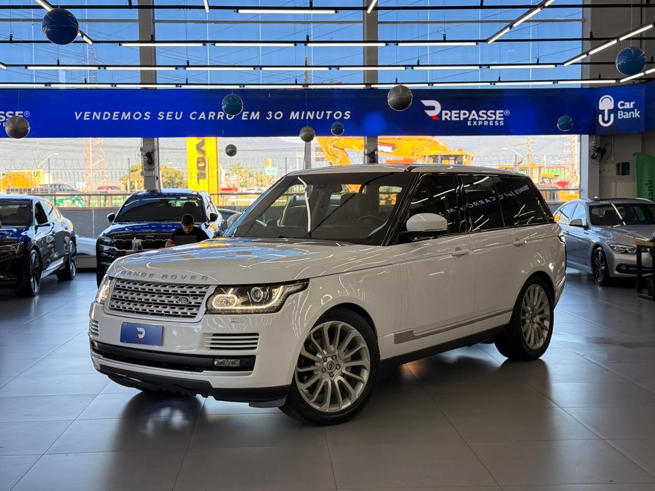 Land Rover Range Rover Sport HSE 3.0 4x4 SDV6 Dies. na cor Branco em Palhoça / SC - 1026629