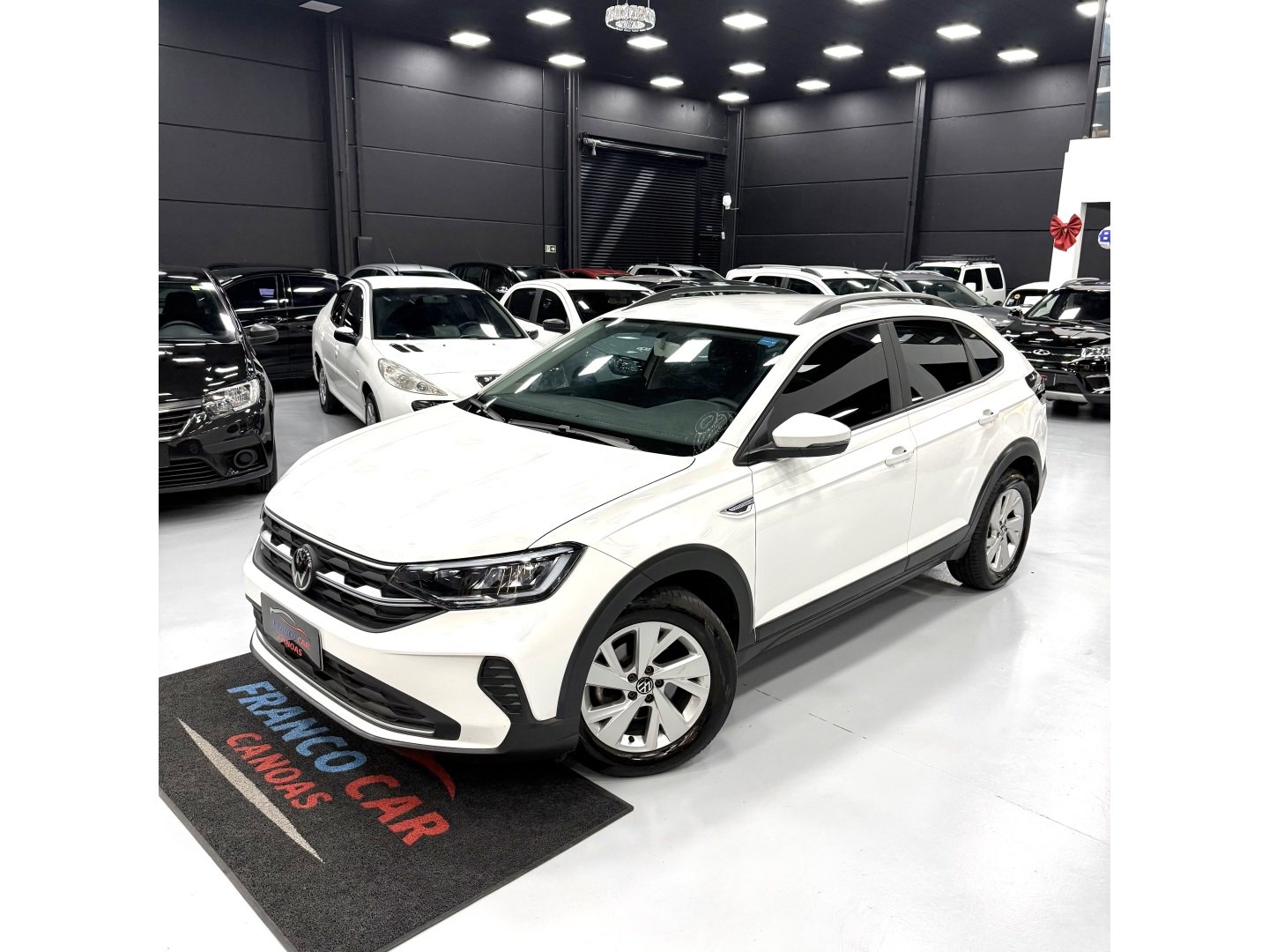 Volkswagen Nivus Comfortline 1.0 200 TSI Flex Aut. na cor Branco no Canoas / RS - 1026730