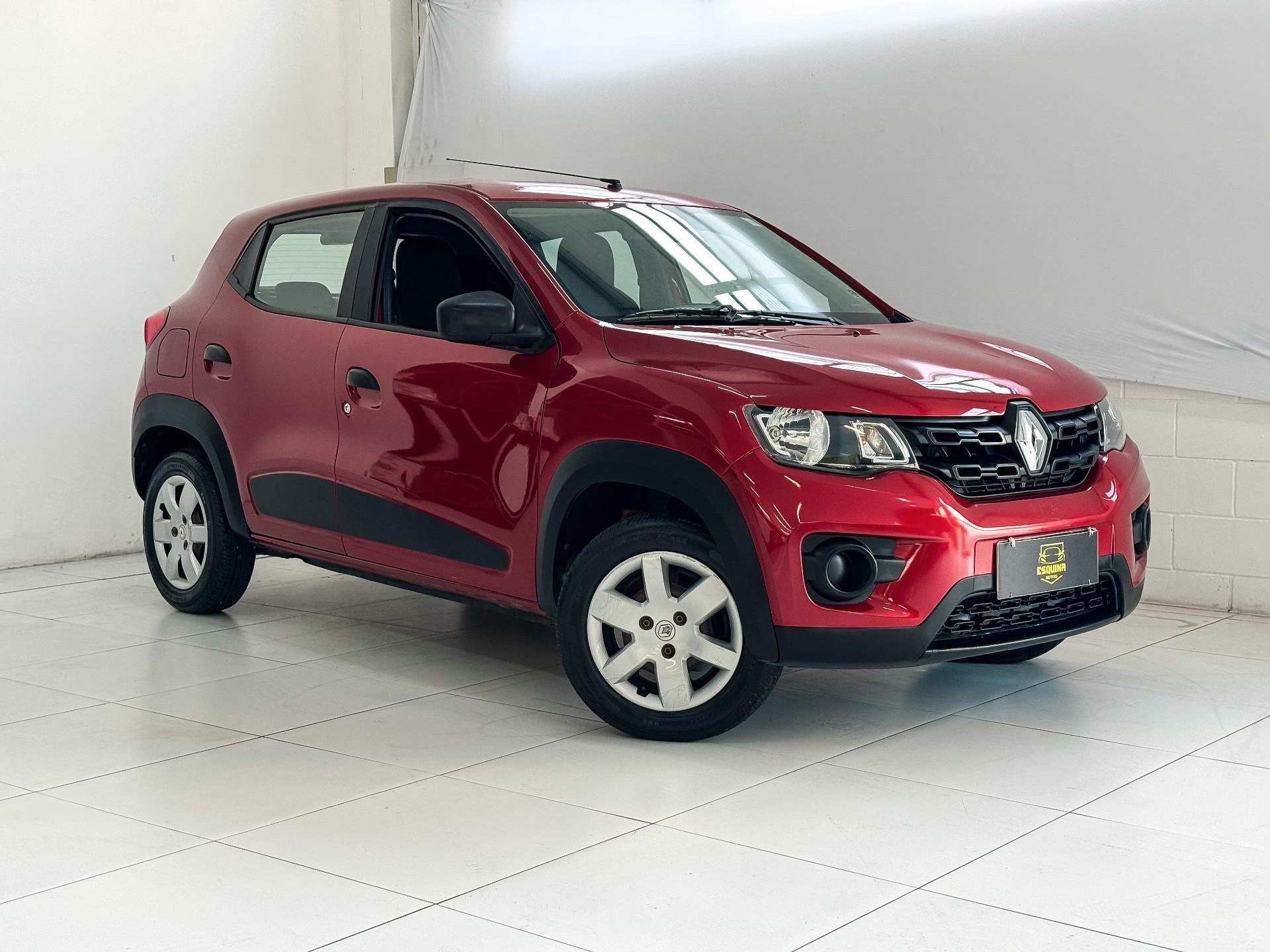 Renault Kwid Zen 1.0 Flex 12V 5p Mec. na cor Vermelho em São José / SC - 1027685