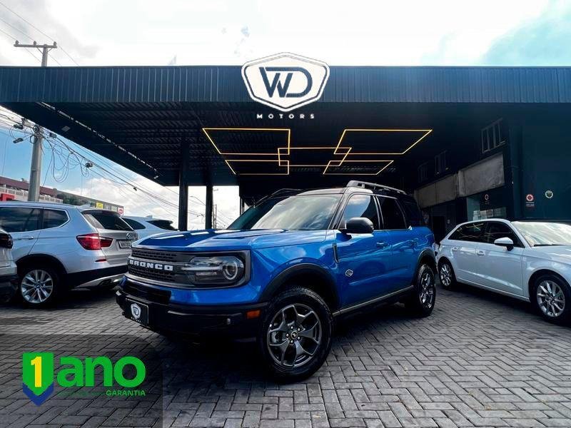 Ford Bronco Sport Wildtrak 2.0 TB 16V AWD Aut na cor Azul em Curitiba / PR - 1028027