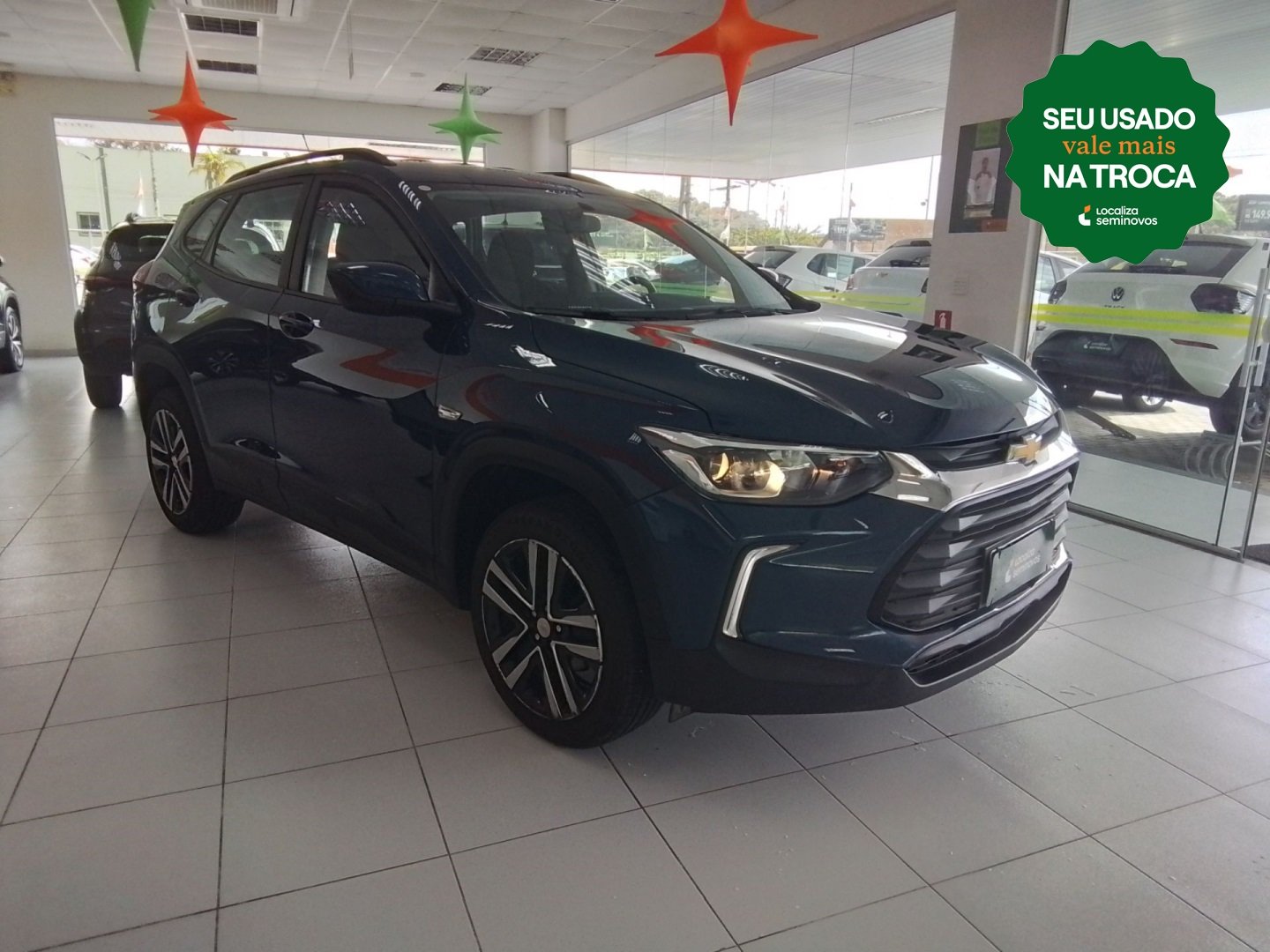 Chevrolet Tracker LT 1.0 Turbo 12V Flex Aut. na cor Azul em Joinville / SC - 1028259