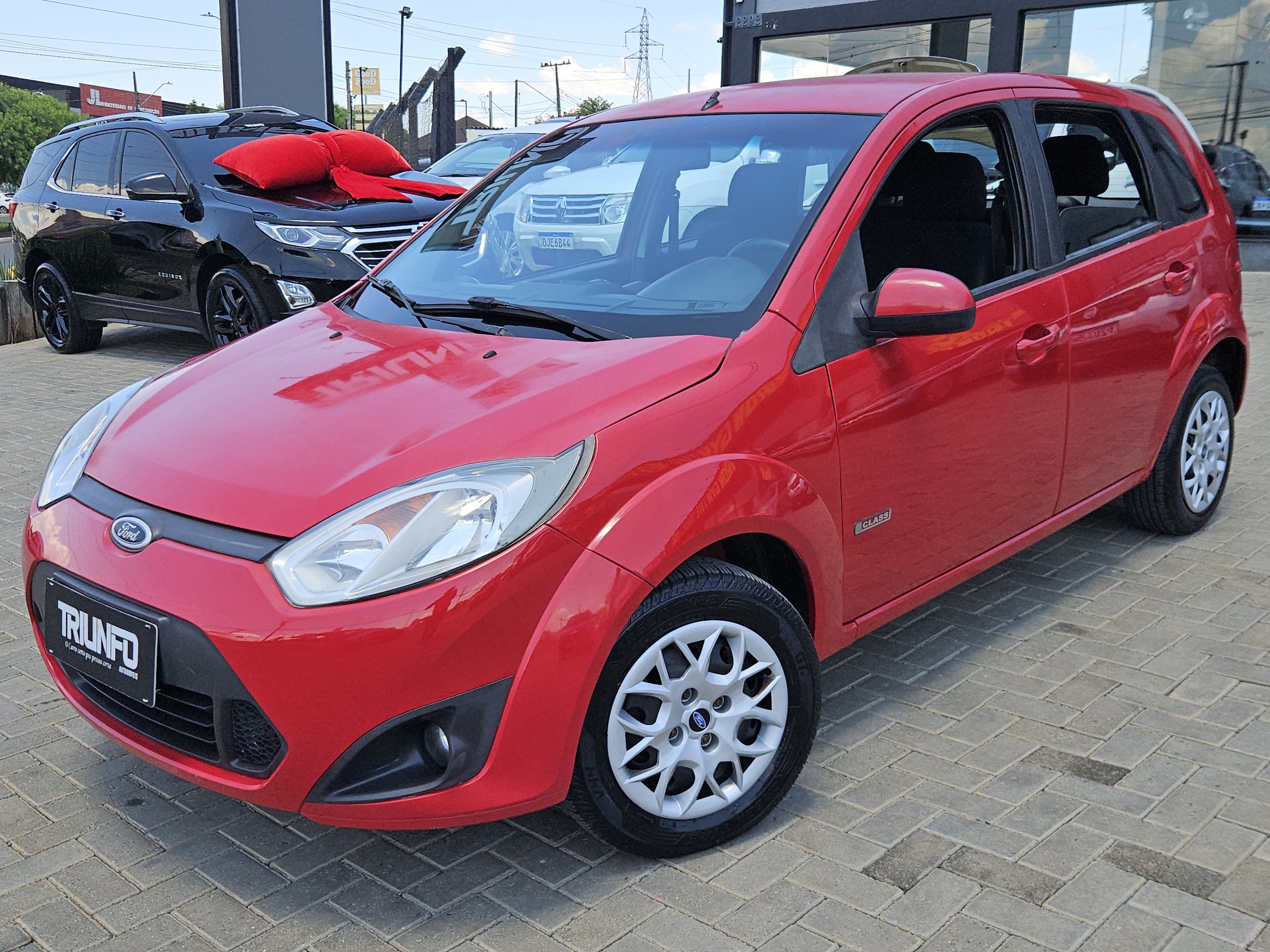 Ford Fiesta 1.6 8V Flex/Class 1.6 8V Flex 5p na cor Vermelho em Ponta Grossa / PR - 1028498