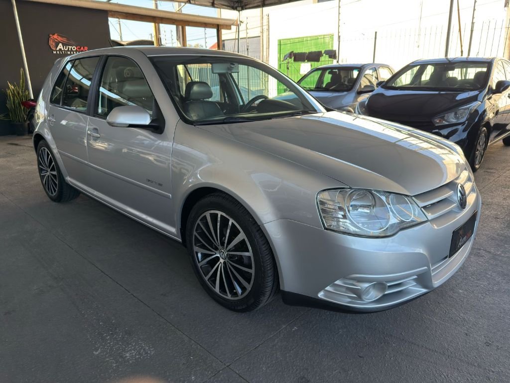 Volkswagen Golf Sportline 1.6 Mi Total Flex 8V 4p na cor Prata em Palhoça / SC - 1028614