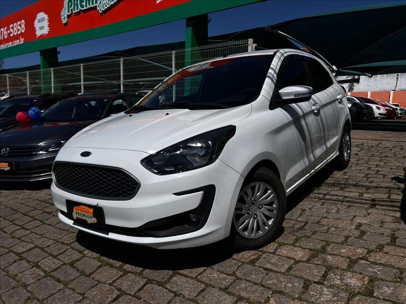 Ford Ka 1.0 SE/SE Plus TiVCT Flex 5p na cor Branco em Vinhedo / SP - 1029328