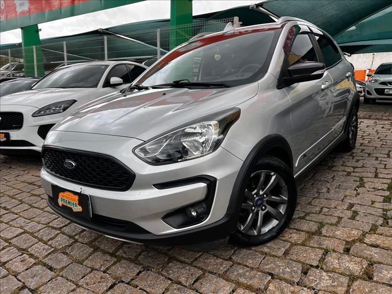 Ford Ka 1.5 FreeStyle 12V Flex 5p Aut. na cor Prata em Vinhedo / SP - 1029329
