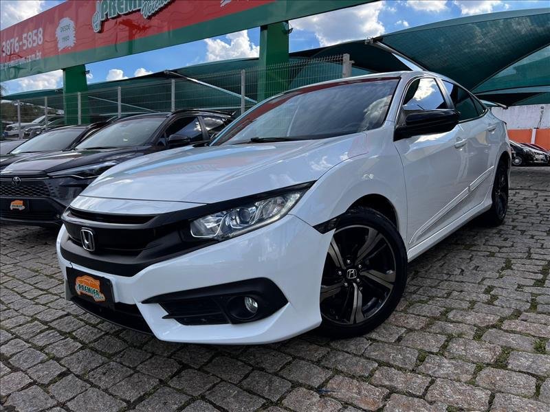 Honda Civic Sedan SPORT 2.0 Flex 16V Aut.4p na cor Branco em Vinhedo / SP - 1029331