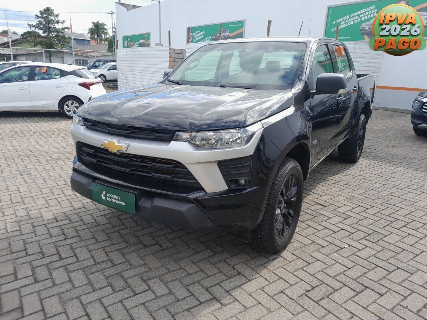 Chevrolet S10 Pick-Up WT 2.8 TDI 4x4 CS Diesel Mec na cor Preto em Londrina / PR - 1029577