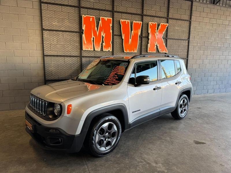 Jeep Renegade Sport 1.8 4x2 Flex 16V Aut. na cor Prata em Blumenau / SC - 1030930