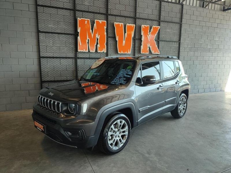 Jeep Renegade Long. T270 1.3 TB 4x2 Flex Aut. na cor Cinza em Blumenau / SC - 1030953