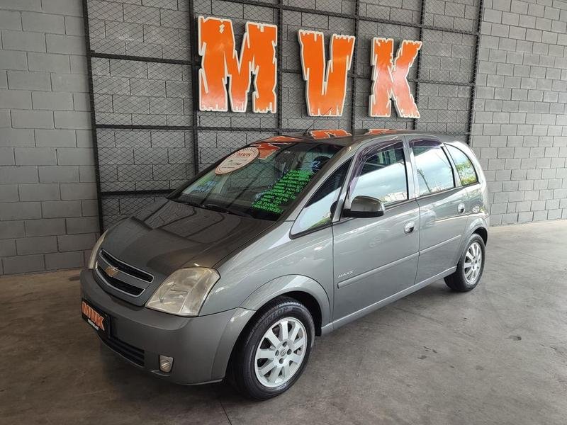 Chevrolet Meriva Maxx 1.4 MPFI 8V ECONOFLEX 5p na cor Cinza em Joinville / SC - 1031059