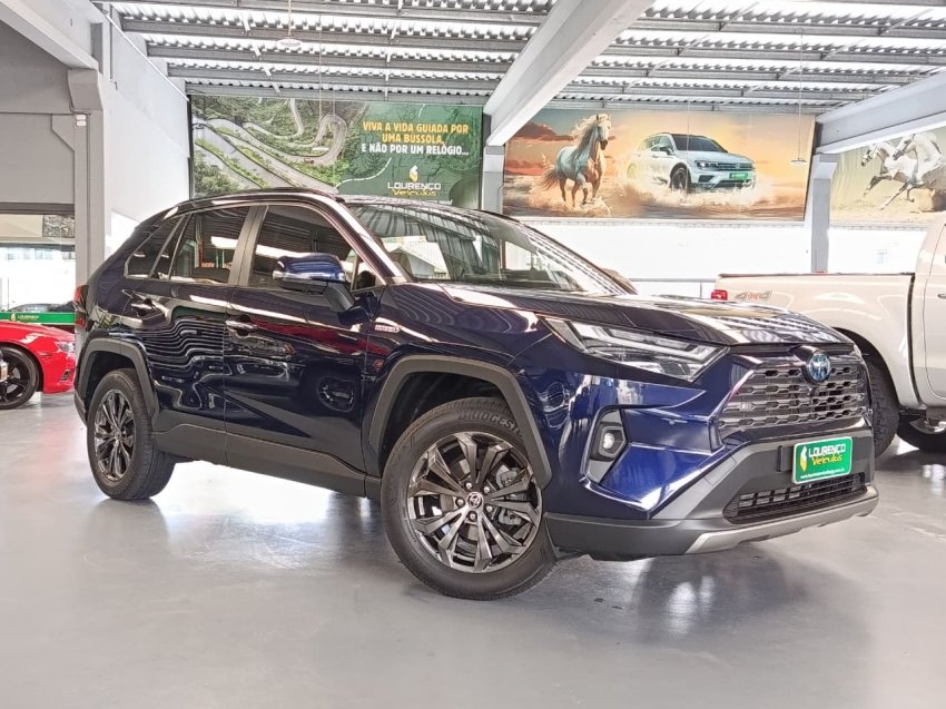 Toyota RAV4 2.5 SX Connect 4x4 Aut. (Híbrido) na cor Azul em Ponta Grossa / PR - 1031309
