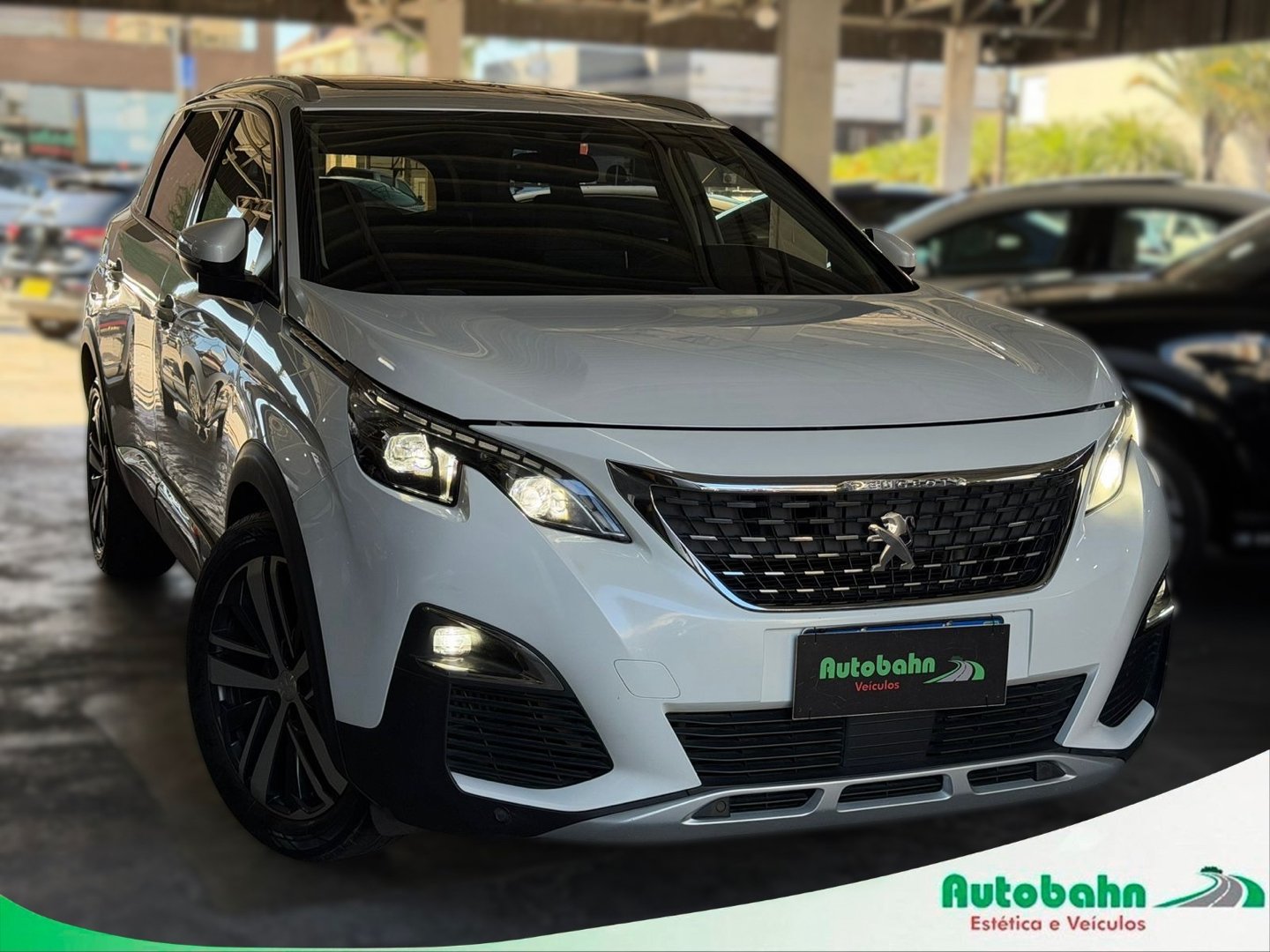 Peugeot 5008 Griffe Pack 1.6 Turbo 16V 5p Aut. na cor Branco em Joinville / SC - 1031323