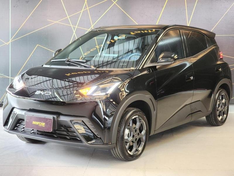 BYD Dolphin Mini (Elétrico) na cor Preto em Curitiba / PR - 1032391