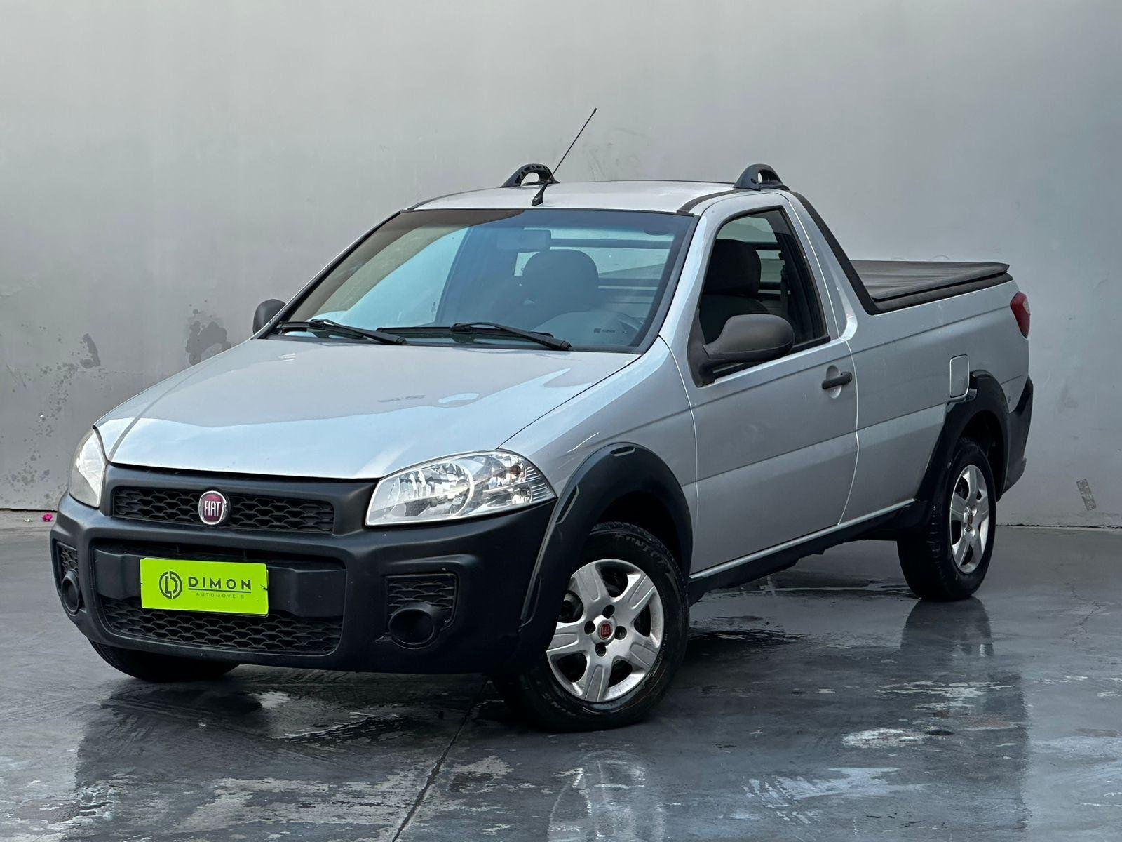 Fiat Strada Working HARD 1.4 Fire Flex 8V CS na cor Prata em Palhoça / SC - 1035553