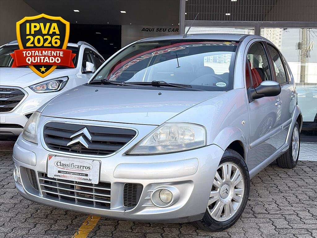 Citroën C3 Excl. 1.6 VTi Flex Start 16V 5p Mec. na cor Prata em Campinas / SP - 1035739