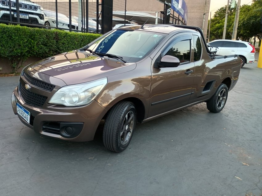 Chevrolet Montana LS 1.4 ECONOFLEX 8V 2p na cor Cinza em Campinas / SP - 1035816