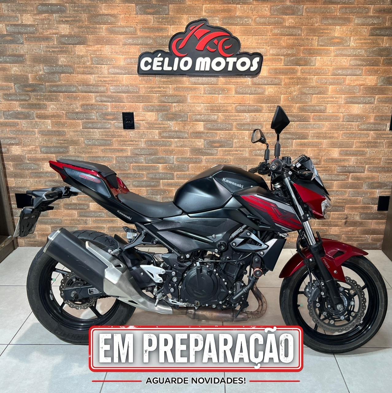 KAWASAKI Z 400  na cor Vermelho em Palhoça / SC - 1036240