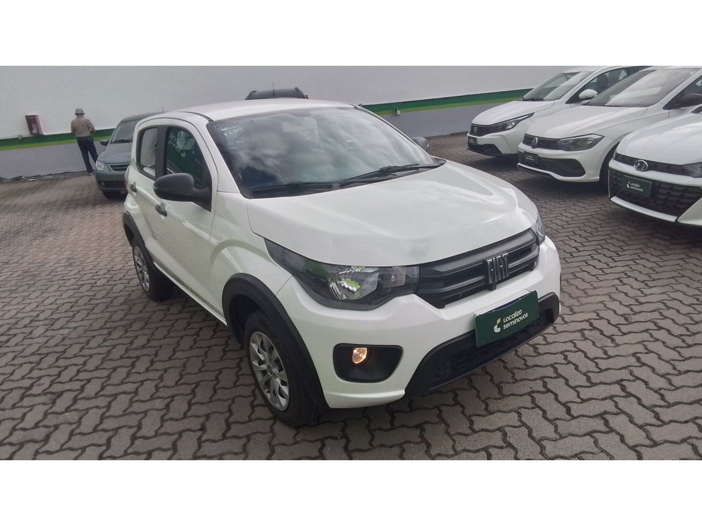 Fiat Mobi LIKE 1.0 Fire Flex 5p. na cor Branco no Pelotas / RS - 1036286