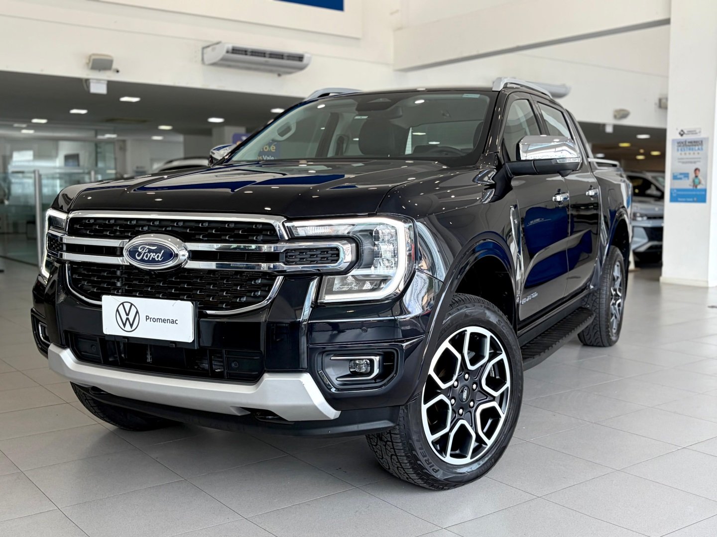 Ford Ranger Limited 3.0 V6 4x4 CD TB Die. Aut na cor Preto em Itajaí / SC - 1036291