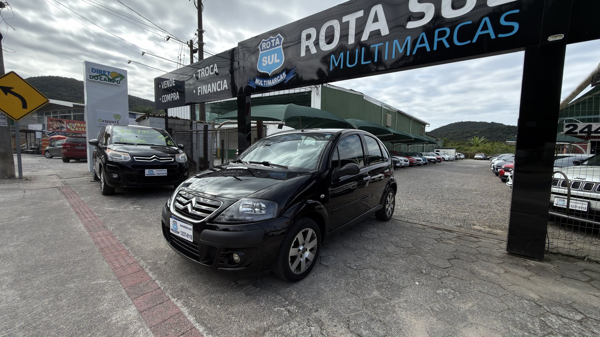 Citroën C3 Feel 1.6 Flex 16V 5p Mec. na cor Preto em Florianópolis / SC - 1036363