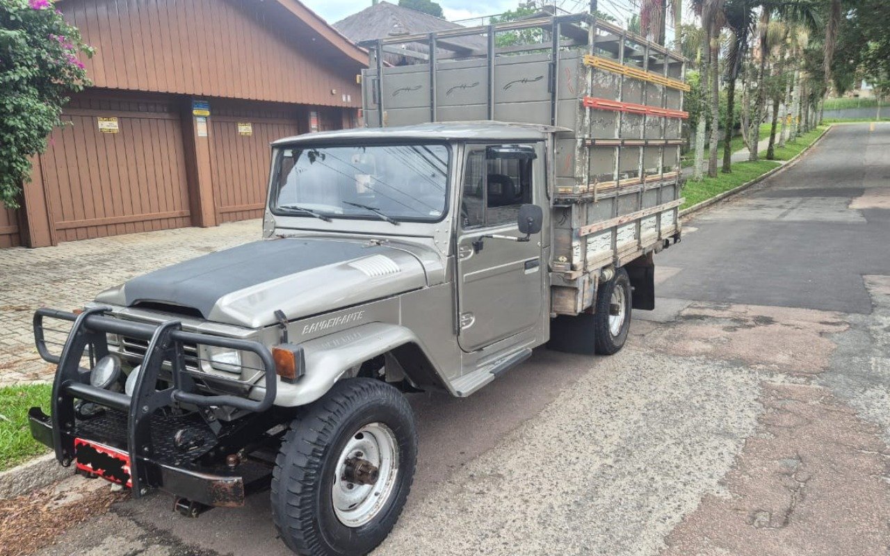 Toyota Bandeirante Picape CD 2p Chassi Longo Diesel na cor Cinza em Curitiba / PR - 1036403