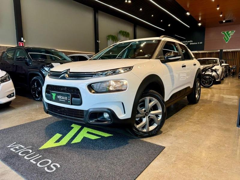 Citroën C4 Cactus FEEL 1.6 16V Flex Mec. na cor Branco em Londrina / PR - 1036719