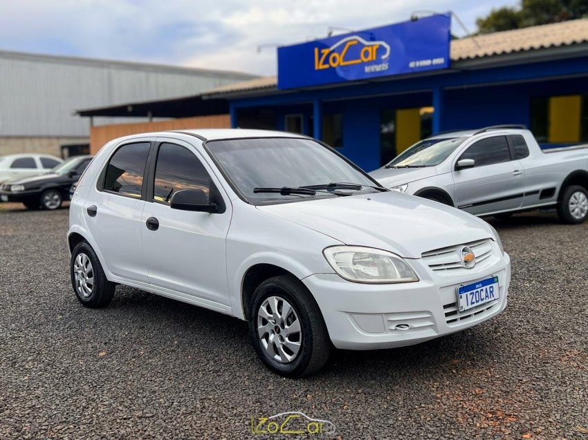 Chevrolet Celta Spirit 1.0 MPFI 8V FlexPower 3p na cor Branco em Guarapuava / PR - 1037788