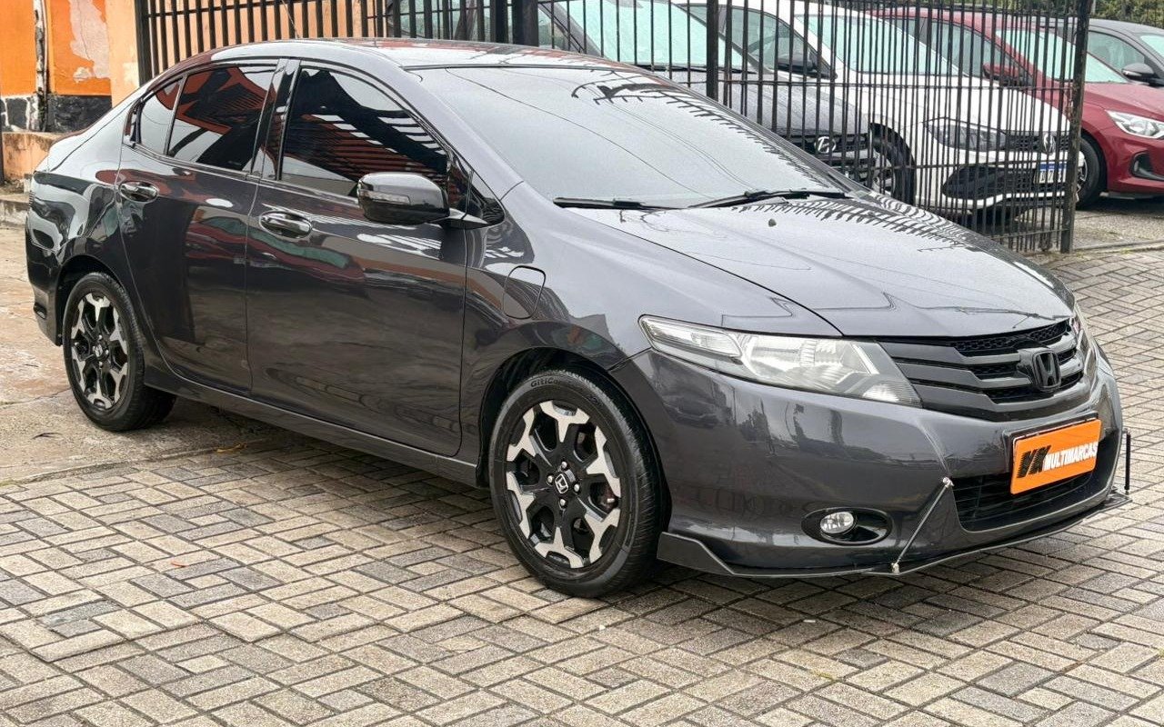 Honda City Sedan EX 1.5 Flex 16V 4p Aut. na cor Cinza em Curitiba / PR - 1037857