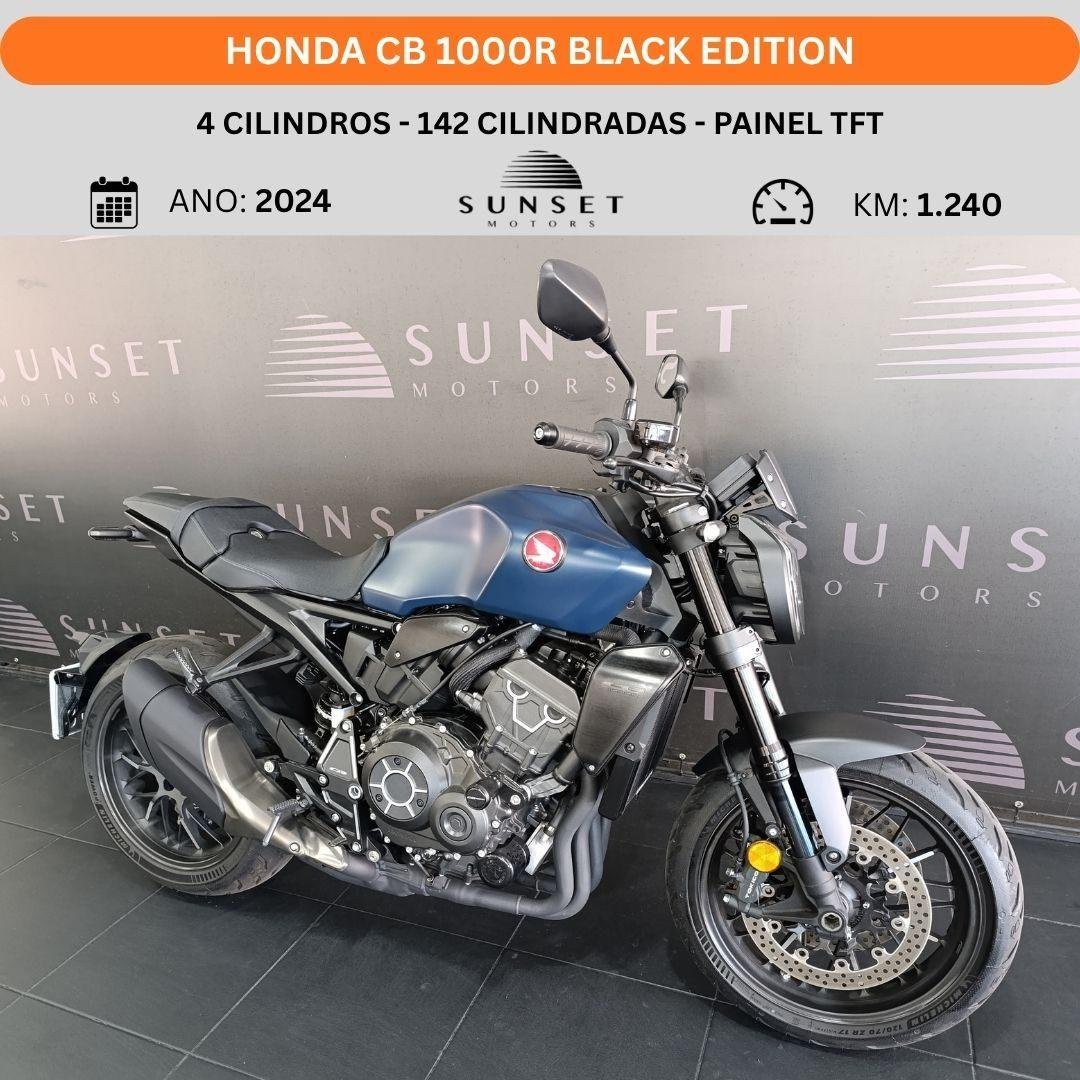 Honda CB 1000R Black Edition  na cor Azul em Itajaí / SC - 1038625