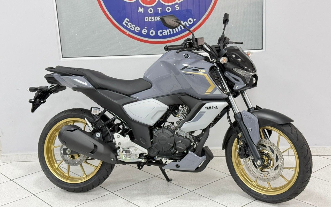 YAMAHA FZ15 150 FAZER CONNECTED FLEX  na cor Cinza em Araucária / PR - 1040301