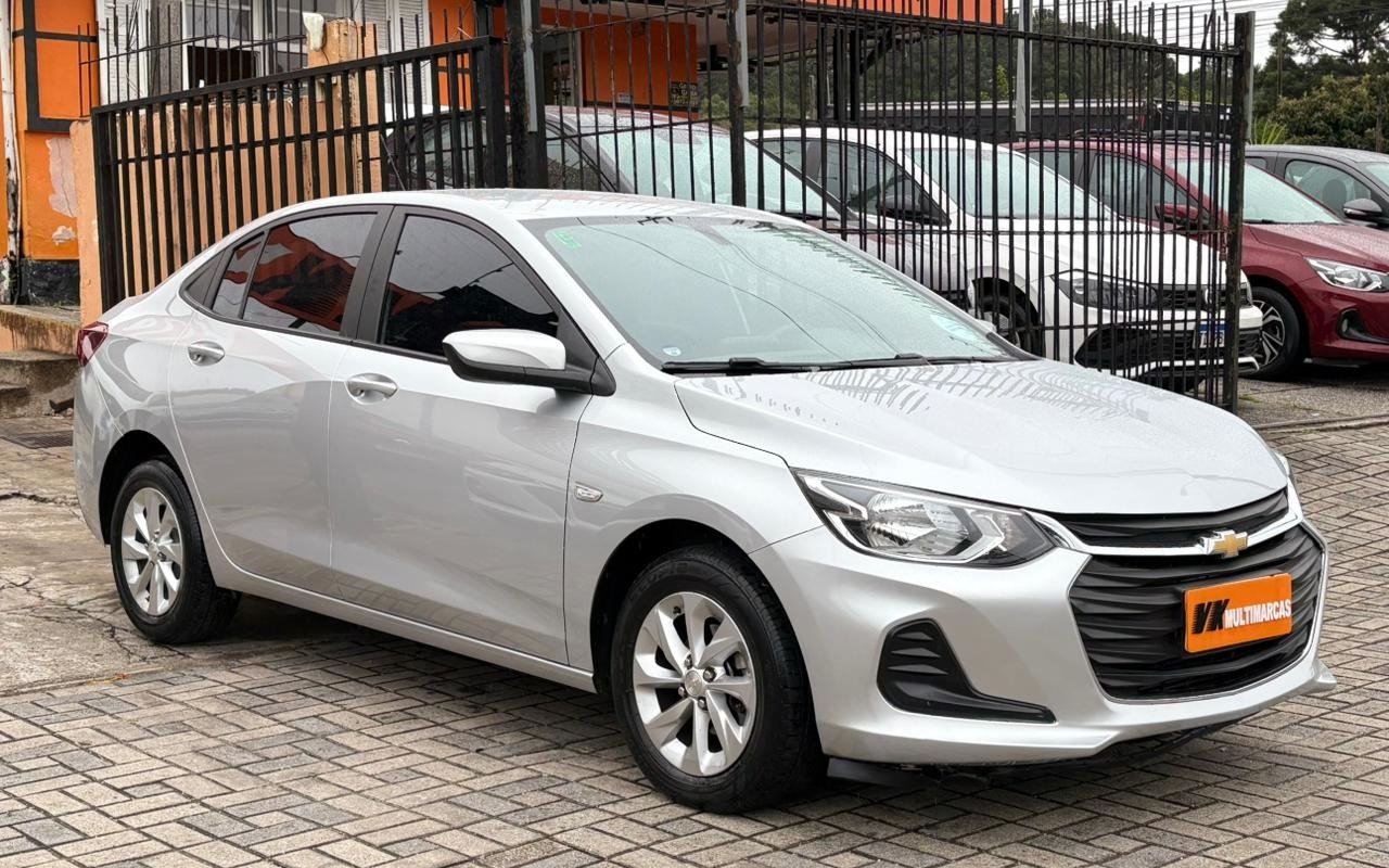 Chevrolet Onix SEDAN Plus 1.0 12V TB Flex Aut. na cor Prata em Curitiba / PR - 1042536