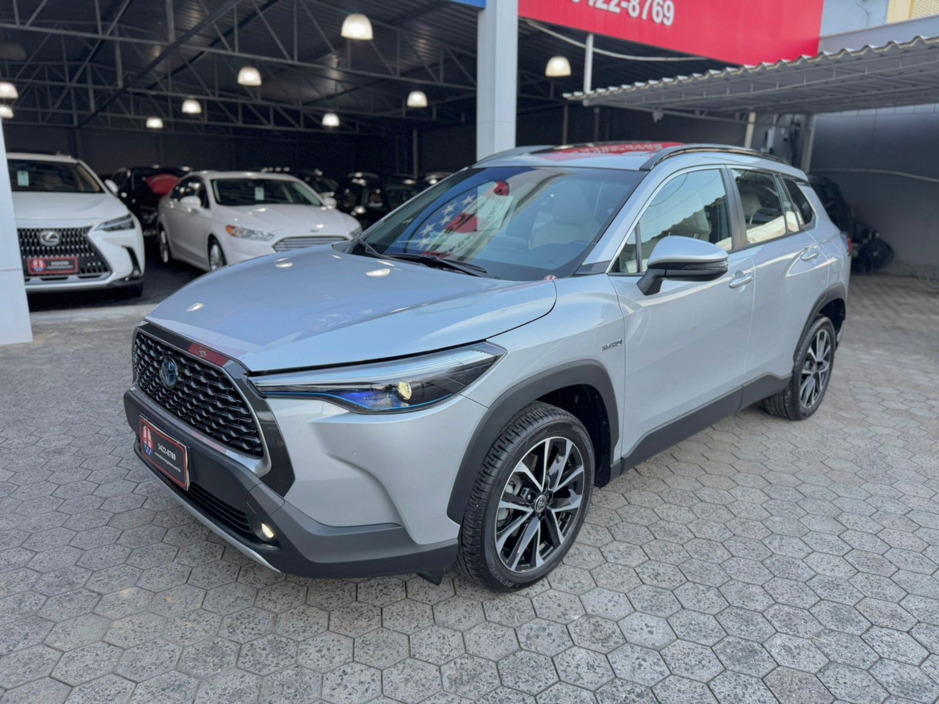 Toyota Corolla Cross XRX 2.0 16V Flex Aut. na cor Prata em Joinville / SC - 1044603