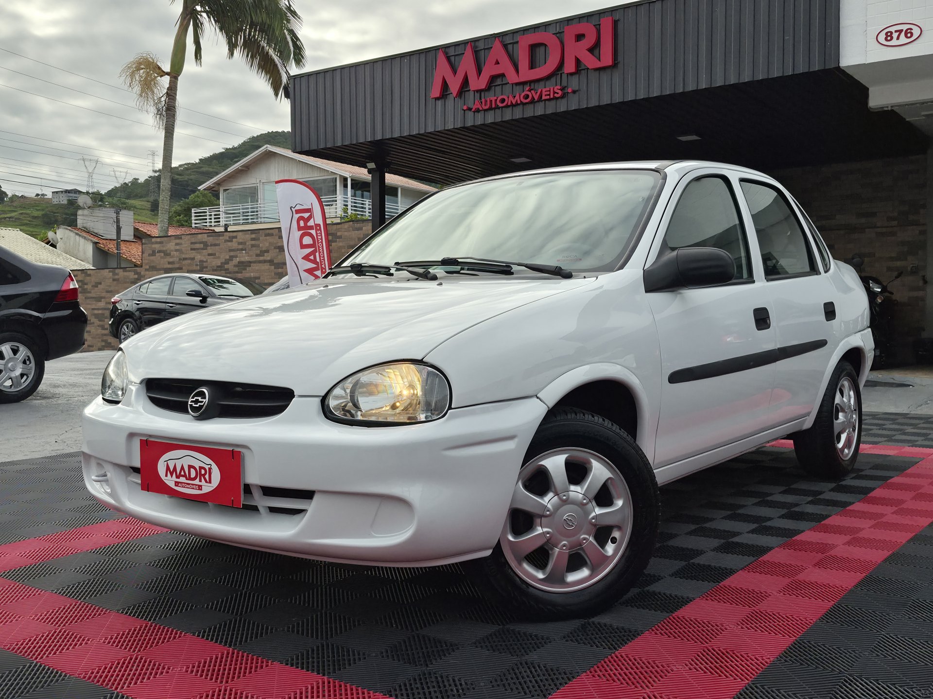 Chevrolet Corsa Sed.Wind 1.0/Millenium/Classic VHC na cor Branco em Palhoça / SC - 1048176