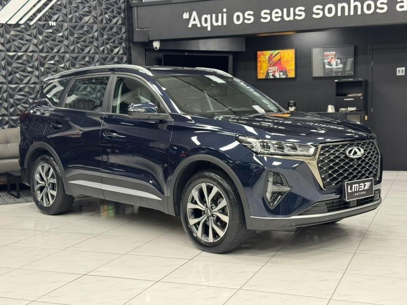 Caoa Chery Tiggo 7 PRO 1.5 Turbo (Híbrido) na cor Azul em São José / SC - 1048610