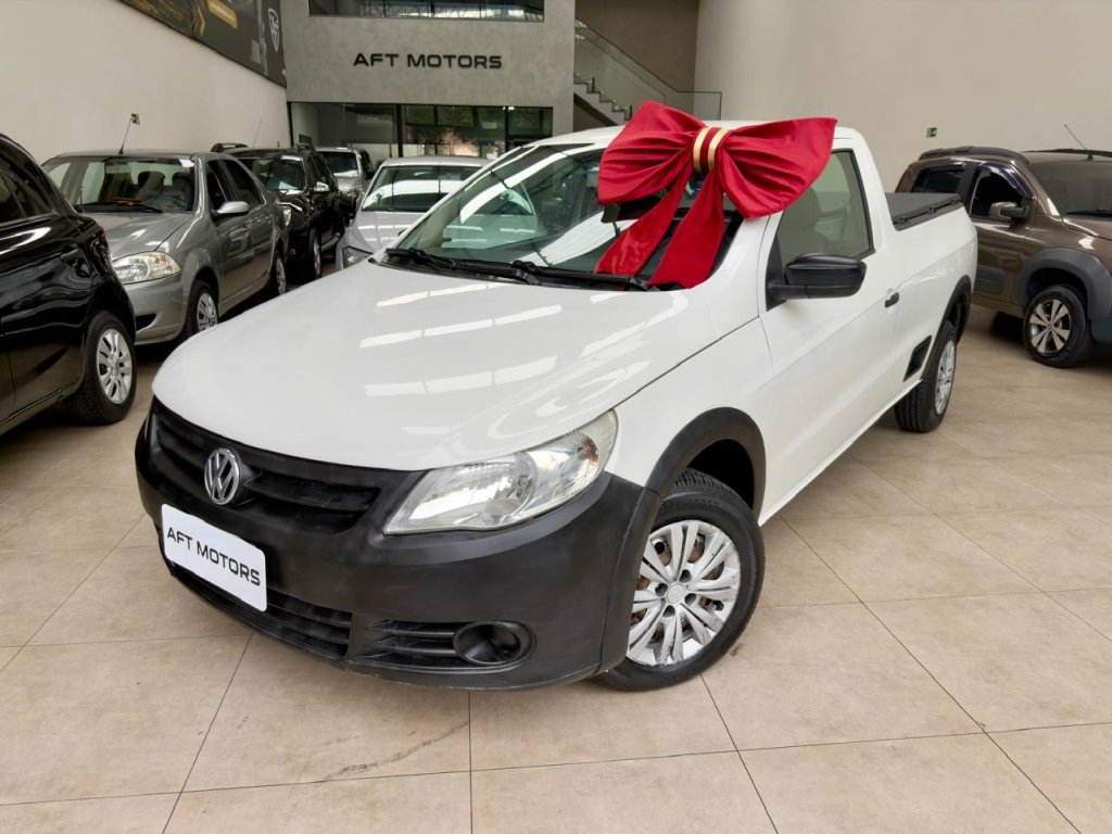 Volkswagen Saveiro Trendline 1.6 Total Flex 16V na cor Branco em Campinas / SP - 1051057