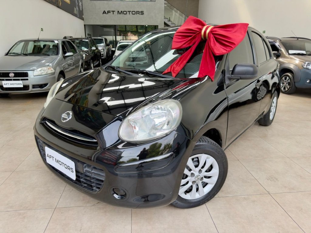 Nissan MARCH 1.0 16V Flex Fuel 5p na cor Preto em Campinas / SP - 1052173