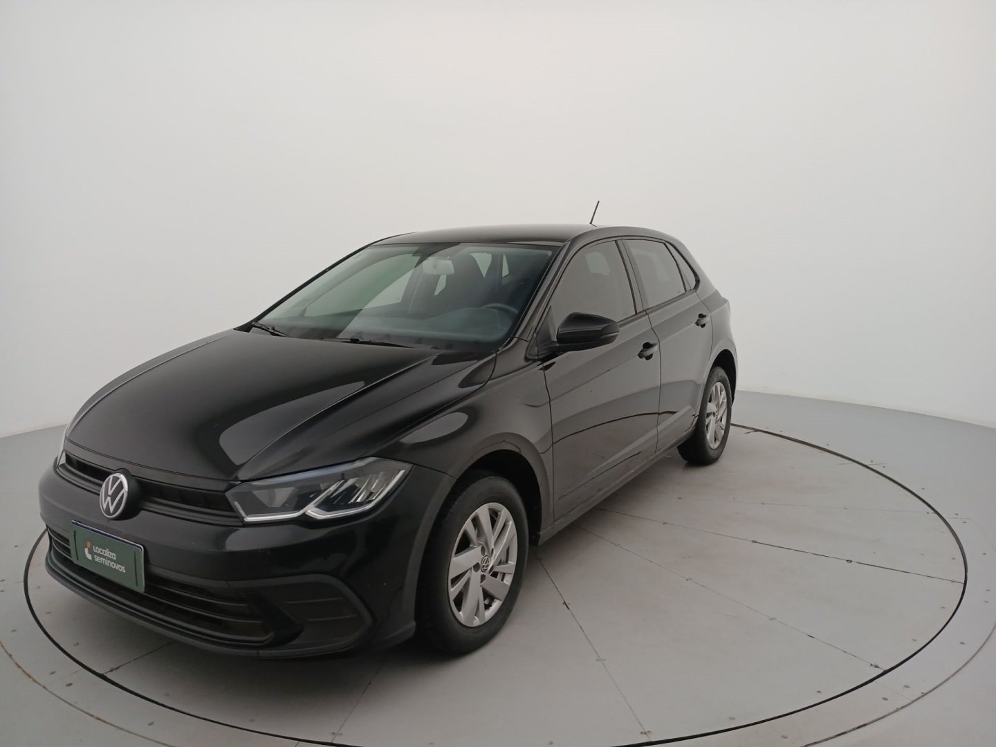 Volkswagen Polo 1.0 TSI Flex 12V 5p na cor Preto em Jaraguá do Sul / SC - 1060083