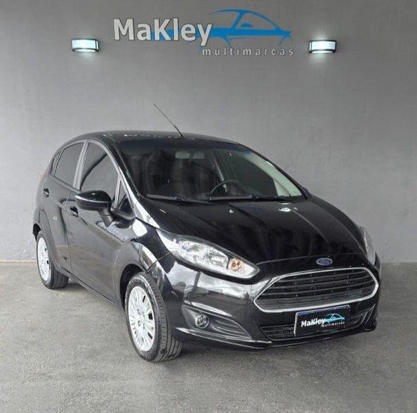Ford Fiesta 1.5 16V Flex Mec. 5p na cor Preto em Curitiba / PR - 10615