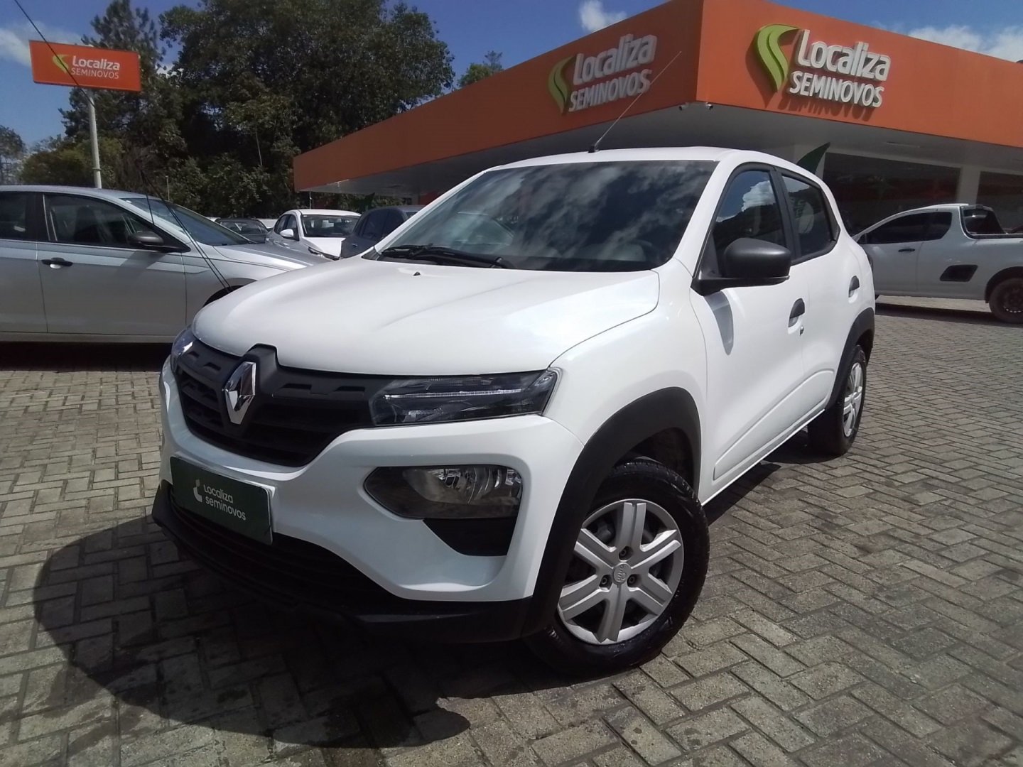 Renault Kwid Zen 1.0 Flex 12V 5p Mec. na cor Branco em São José / SC - 1061804