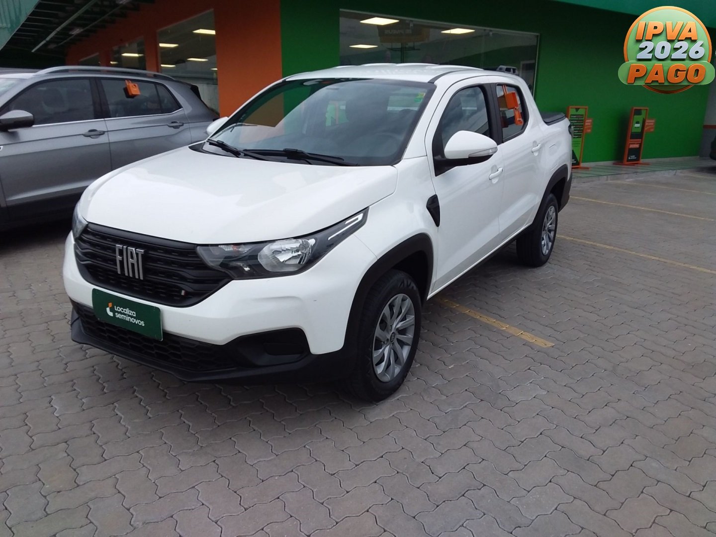 Fiat Strada Freedom 1.3 Flex 8V CS Plus na cor Branco no Santa Cruz do Sul / RS - 1061937