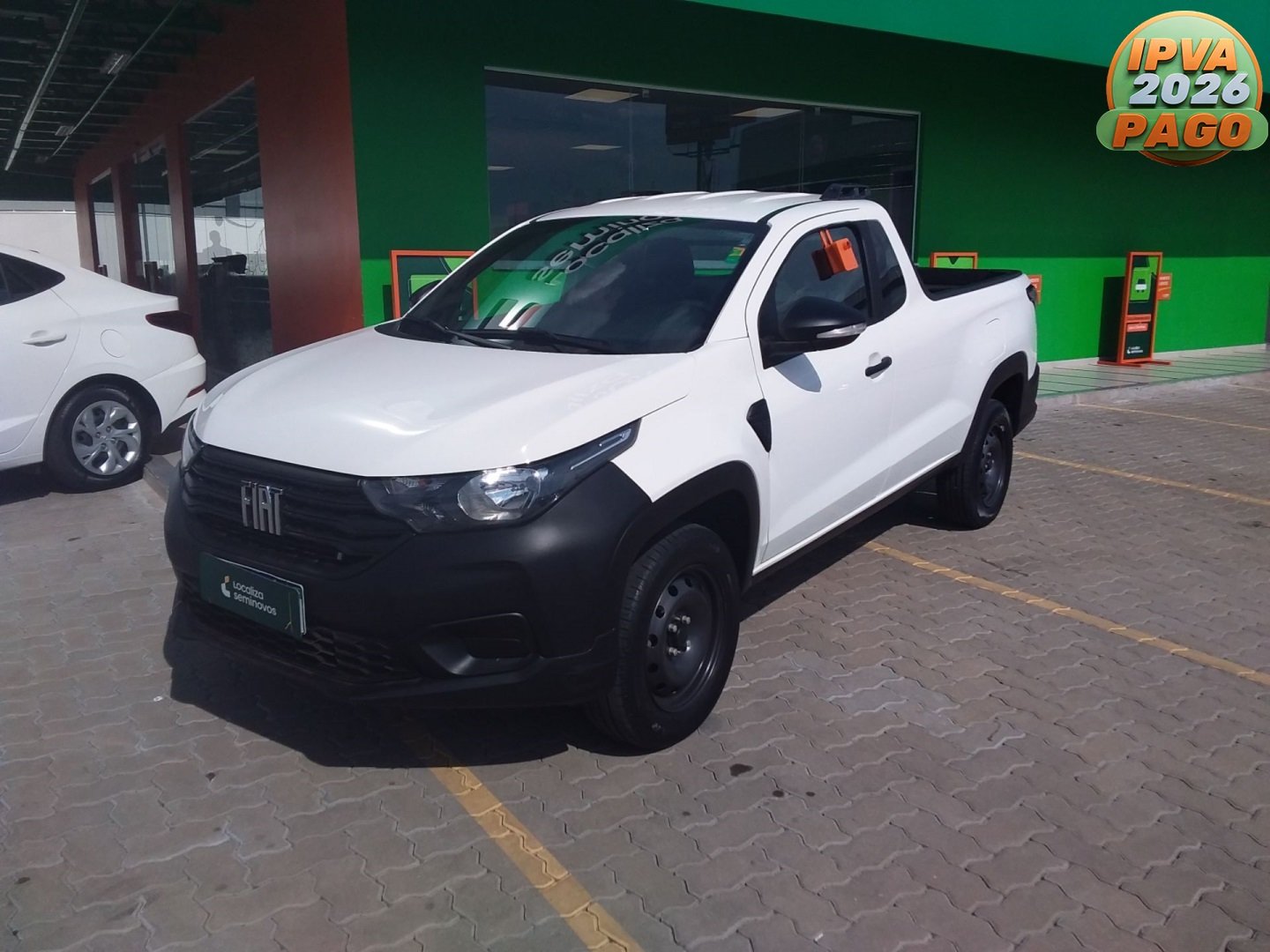 Fiat Strada 1.3 mpi Fire 8V 67cv CS na cor Branco no Santa Cruz do Sul / RS - 1062508