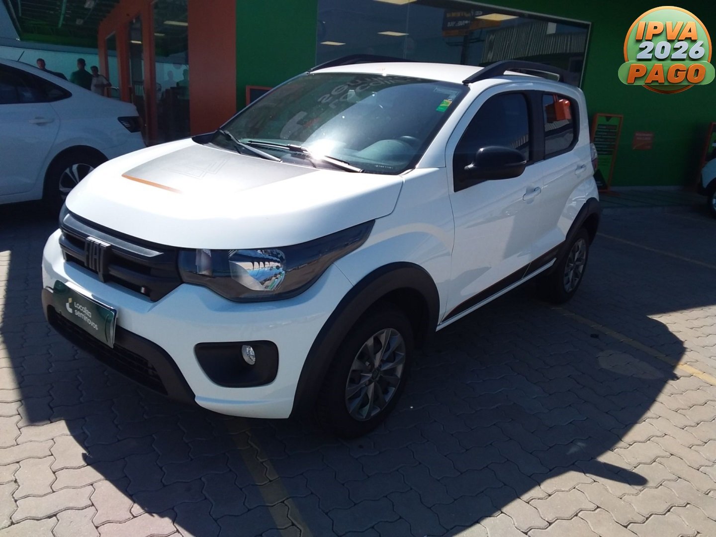 Fiat Mobi TREKKING 1.0 Flex 5p. na cor Branco em Chapecó / SC - 1063191