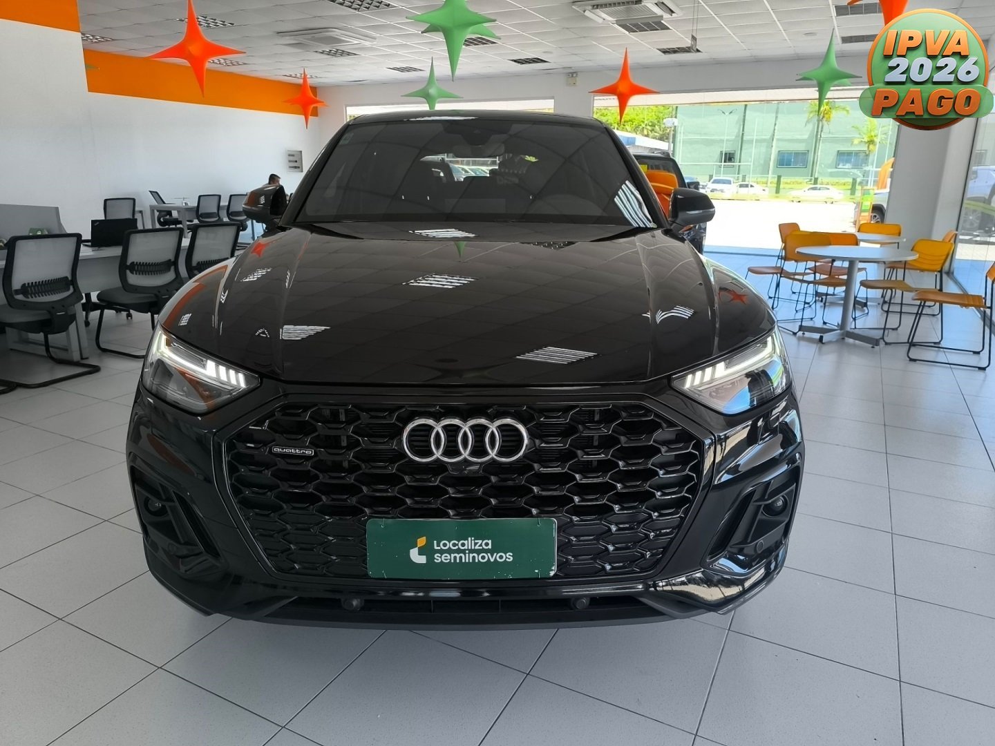 Audi Q5 SB P Black. 2.0 TFSIe S.Tr. Qt (Hib.) na cor Preto em Joinville / SC - 1063242