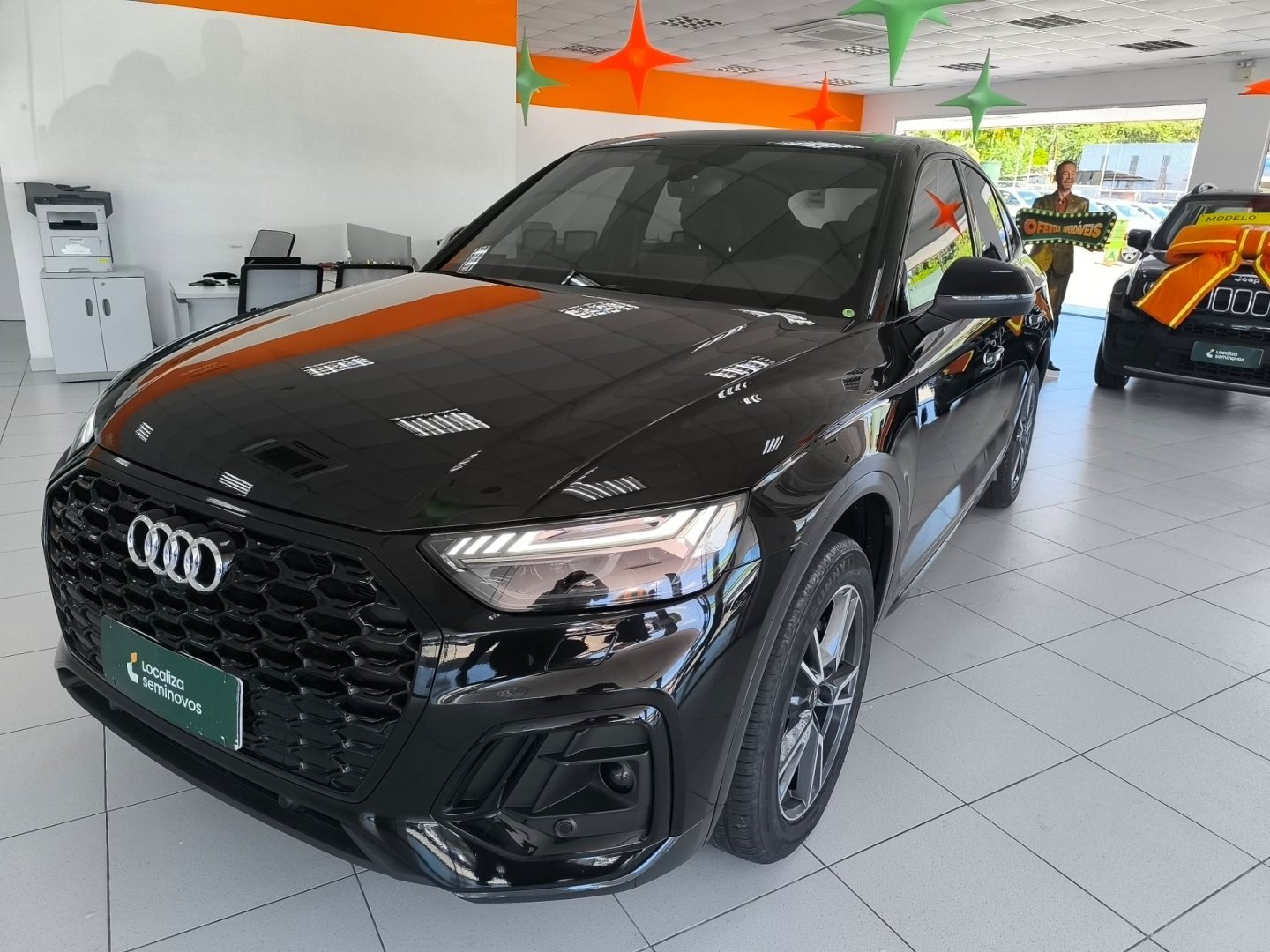 Audi Q5 SB P Black. 2.0 TFSIe S.Tr. Qt (Hib.) na cor Preto em Joinville / SC - 1063245