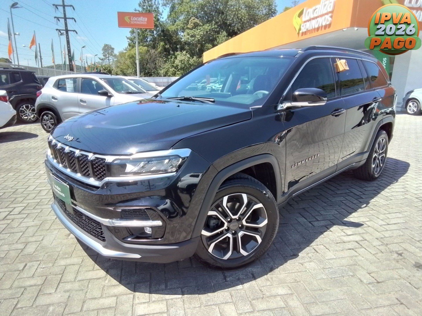 Jeep Commander Limited T270 1.3 TB Flex Aut. na cor Preto em Maringá / PR - 1063713