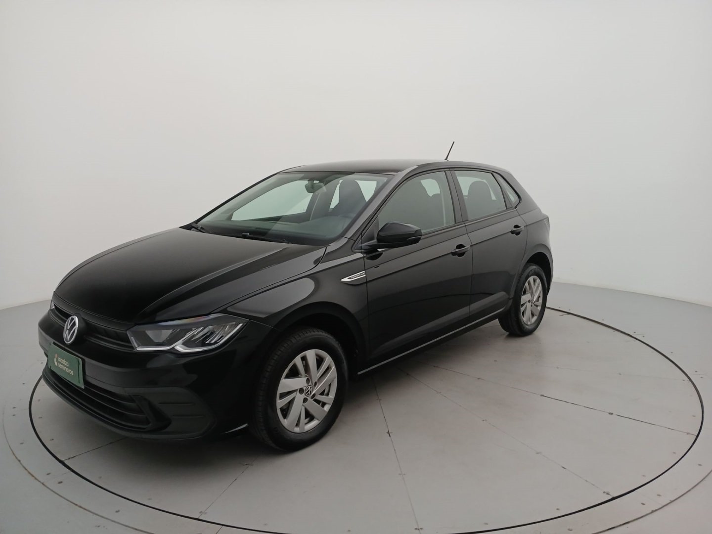 Volkswagen Polo Comfortline TSI 1.0 Flex 12V Aut. na cor Preto em Jaraguá do Sul / SC - 1064038