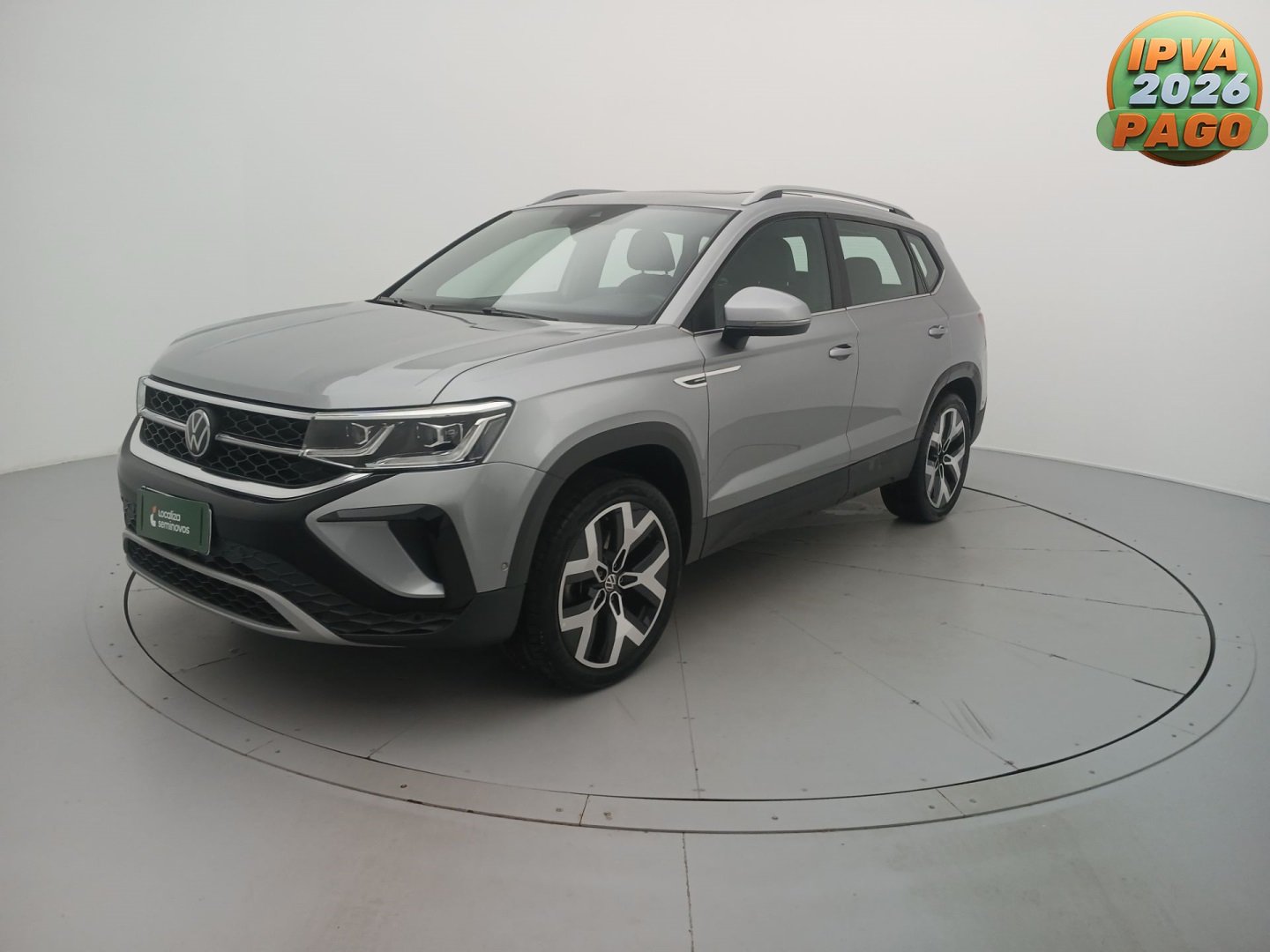 Volkswagen Taos Highline 1.4 250 TSI Flex Aut. na cor Prata em Maringá / PR - 1064449